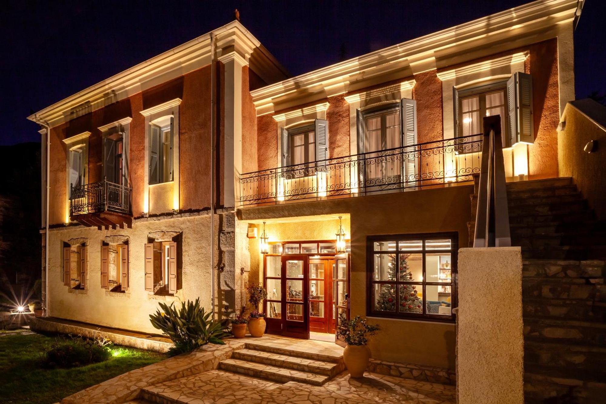 Archontiko Parnassus Dadi Hotel อัมฟิเกลีย ภายนอก รูปภาพ