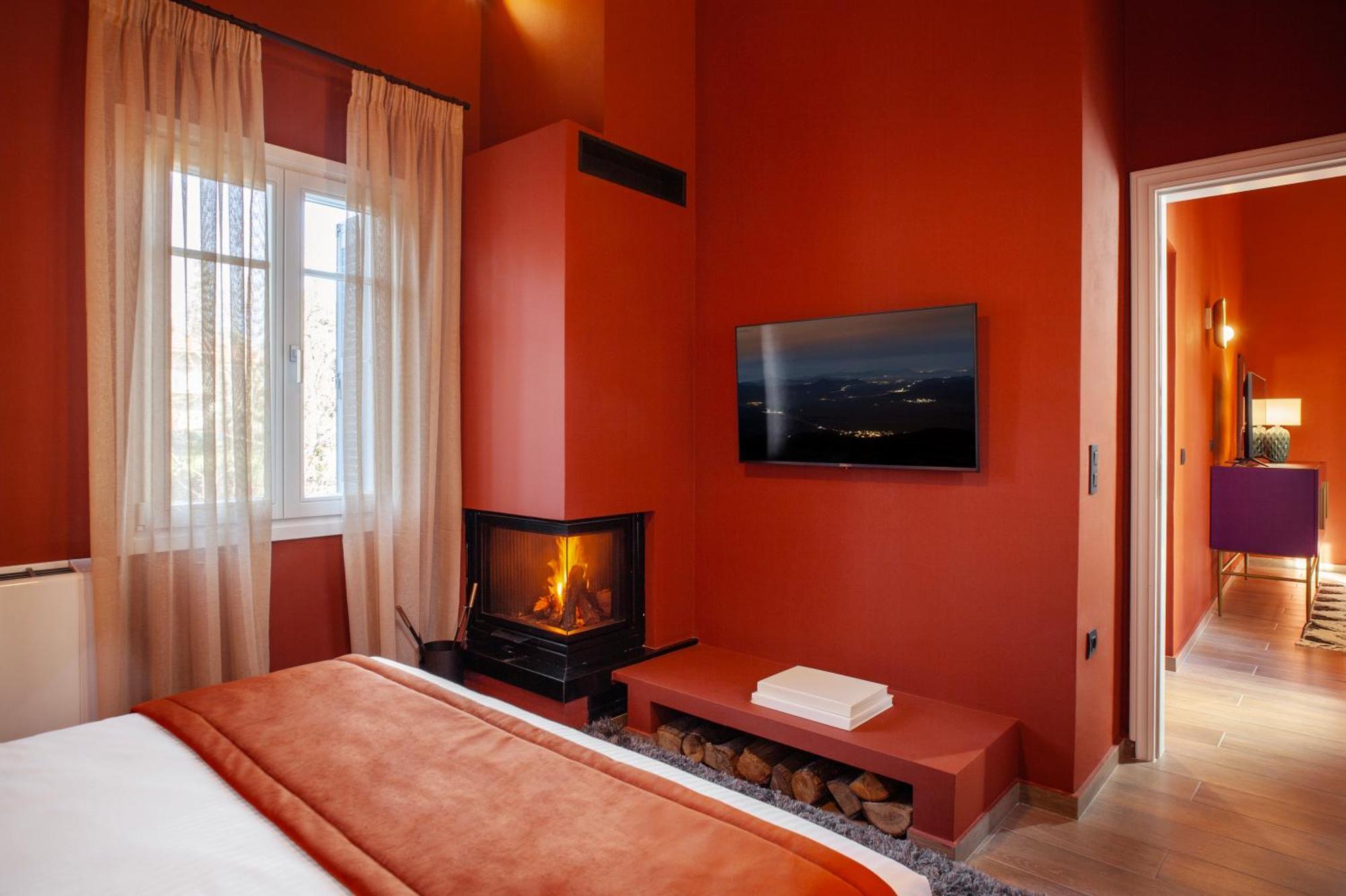 Archontiko Parnassus Dadi Hotel อัมฟิเกลีย ภายนอก รูปภาพ